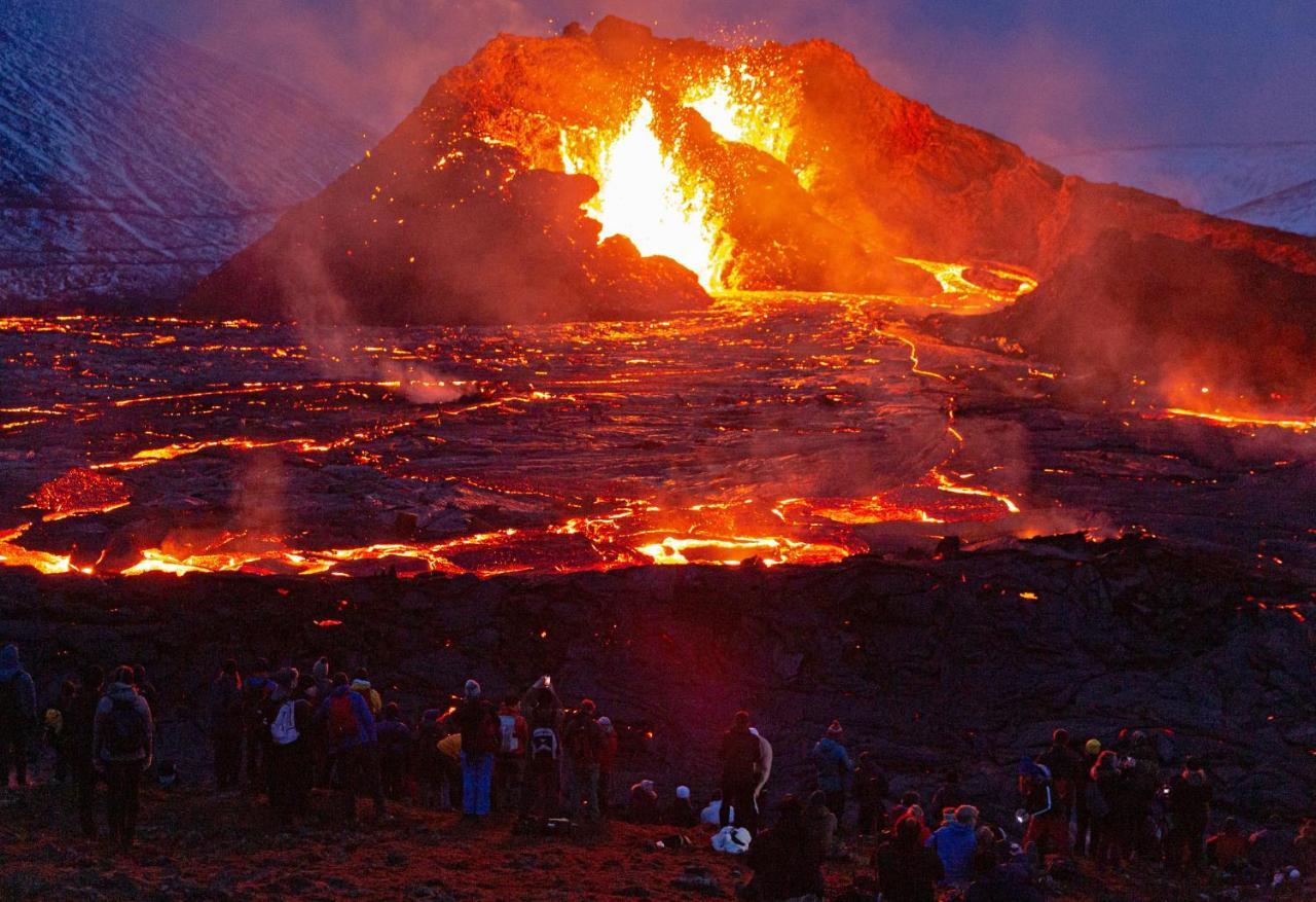 The Lava Bowl Apartment กรินดาวิก ภายนอก รูปภาพ